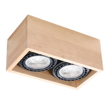 Sollux QUATRO 2 SL.0916 Deckenleuchte 2x40W/GU10 IP20