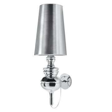 King Home QUEEN WALL 1018W2.CHROM Wandleuchte 1x60W/E27 IP20