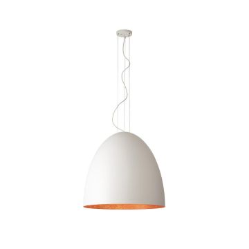 Nowodvorski EGG WHITE/COPPER XL 10325 Pendelleuchte 7x40W/E27 IP20