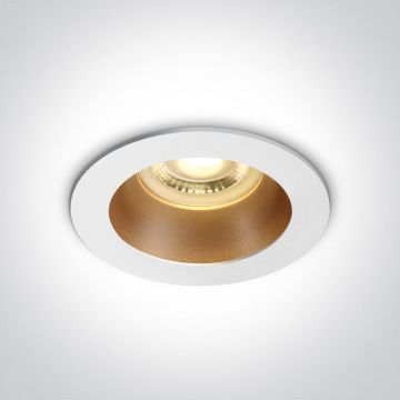 One Light The Chill Out 10105M/W/BS Spot encastré 1x10W/GU10 IP20