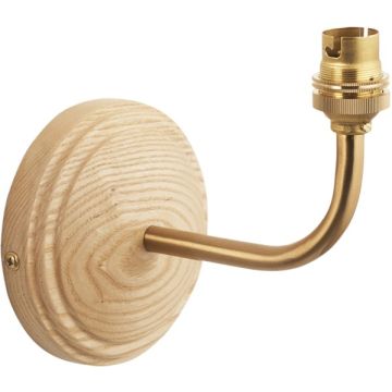 Endon Wood Arc 115076 ramię do kinkietu 1x7w/b22   ip20