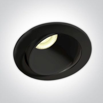 One Light Recessed Spots 11106PK/B/W Einbau-Downlight 1x8W/LED 3000K 850lm IP54