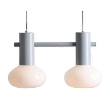 Aldex FLO 2 GREY S 7000H22_S Pendelleuchte 2x10W/E14