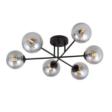 Emibig ROMA 1245/6 Lampe de plafond 6x10W/E14 IP20