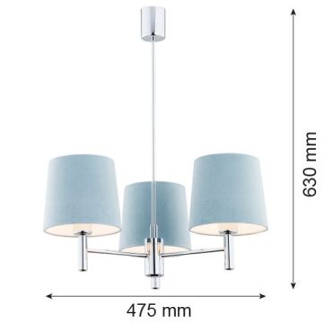 Argon BOLZANO 1383 Lustre 3x15W/E27 IP20