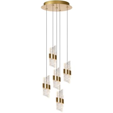 Lucide KLIGANDE 13496/36/02 Pendelleuchte 5x7w/led 2700k 720lm ip20