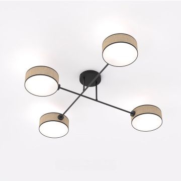 Emibig MAGA 1571/4 Lampe de plafond 4x10W/E14 IP20