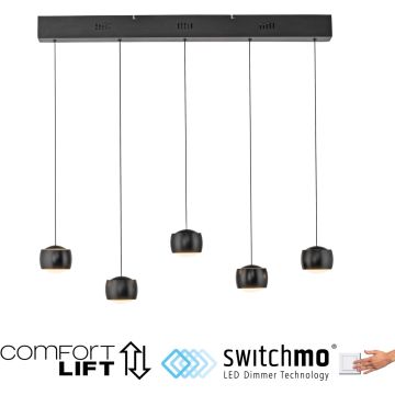 Paul Neuhaus BALLINI 15262-18 Pendelleuchte 5x30W/LED 3000k 4000lm ip20