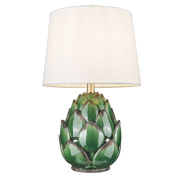Cosmolight ARTI T01736BR-WH Tischleuchte 1x40W/E27 ip20