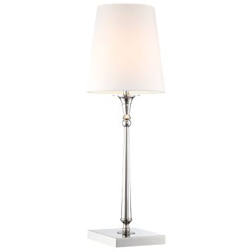 Cosmolight AUSTIN T01210NI-WH Lampe de table 1x40W/E27 IP20