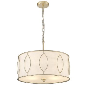Cosmolight NORFOLK P04576AM-WH Pendelleuchte 4x40W/E27 ip20