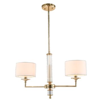 Cosmolight SUTTON P02392AU-WH Deckenlampe 2x40W/E14 ip20