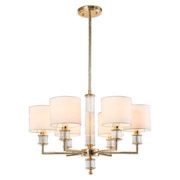 Cosmolight SUTTON P06385AU-WH Deckenlampe 6x40W/E14 ip20