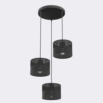 Emibig KARBON 1651/3PREM Suspension lumineuse 3x15W/E27 IP20