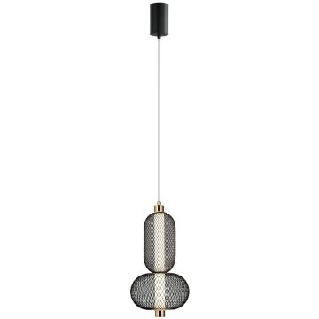Italux Marco PND-84283-2-BK Pendelleuchte 1x10W/LED 3000K 590lm IP20