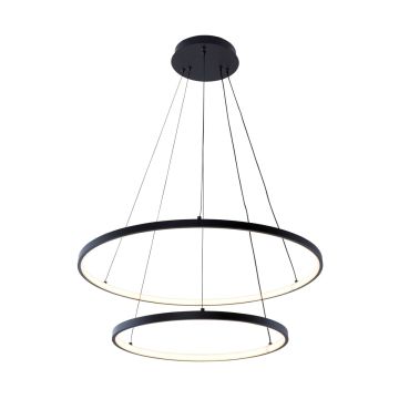 Zuma Line BRENO 18140BK-2 lampa wisząca 1x50W/LED 3000K|4000K|6000K IP20
