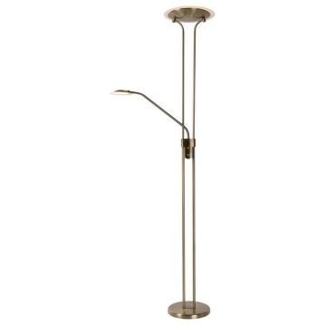 Lucide CHAMPION-LED 19792/24/03 Stehleuchte 2x24w/led 3000k 1600lm+320lm ip20