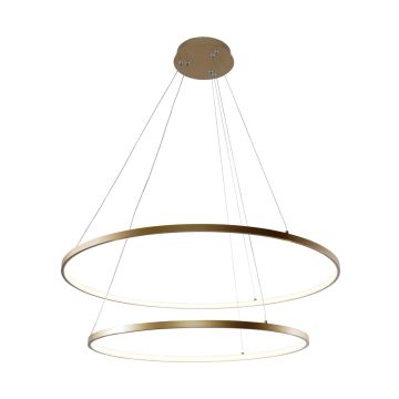 Zuma Line BRENO 2023200-GD lampa wisząca 1x60W/LED 3000K|4000K|6000K IP20