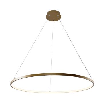Zuma Line BRENO 2023201-GD80 lampa wisząca 1x36W/LED 3000K|4000K|6000K IP20