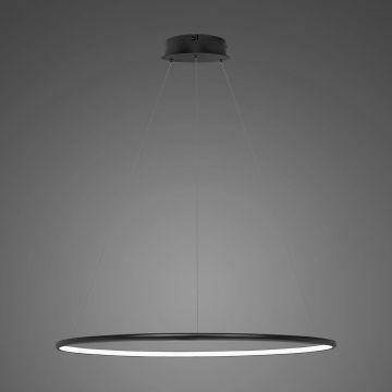 Altavola Design Ledowe okręgi LA073/P_80_in_4k_43W_black Suspension lumineuse 1x43W/LED 4000K 2970lm IP20
