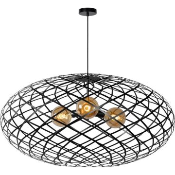 Lucide WOLFRAM 21417/99/30 Pendelleuchte 3x60w/e27 ip20