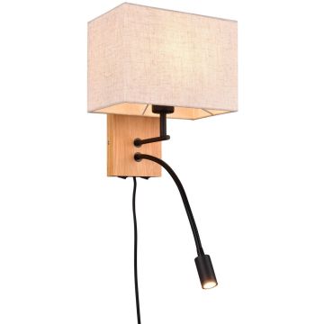 Trio NILAM 212870236 Applique murale 2x31w/led+e27 3000k 310lm ip20