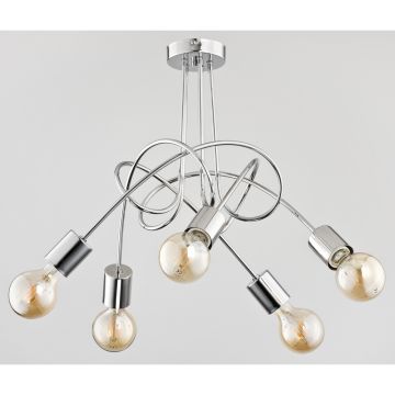 Alfa TANGO CHROME 24465 Lampe de plafond 5x60W/E27