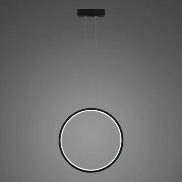 Altavola Design Ledowe okręgi LA073/X_40_in_3k_black_22W Suspension lumineuse 1x22W/LED 3000K 1320lm IP44