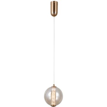 Italux Butero PND-34359-S-HBR-AMB Pendelleuchte 1x6W/LED 3000K 550lm IP20
