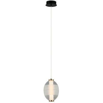 Italux Rinot PND-45372-1-WH-CL Suspension lumineuse 1x8W/LED 3000K 500lm IP20