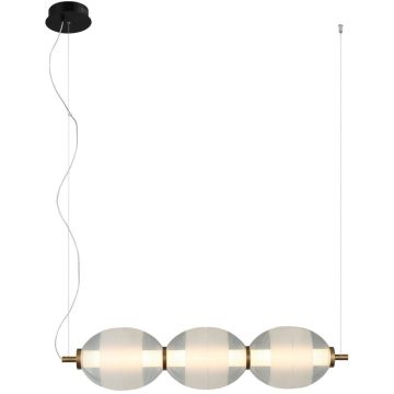 Italux Rinot PND-45372-3-WH-CL Pendelleuchte 1x22W/LED 3000K 1200lm IP20