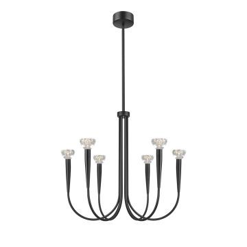 Zuma Line BOSTON P0603-06F-P7B1 Suspension lumineuse 6x60W/Led 3000K 3300lm IP20