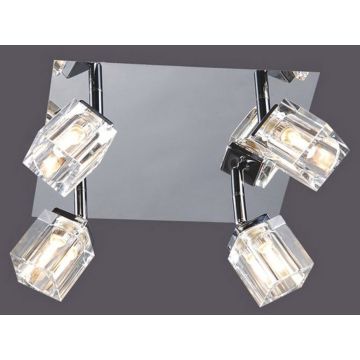 Italux Crt CRT-4SQ Spot 4x40W/G9 IP20