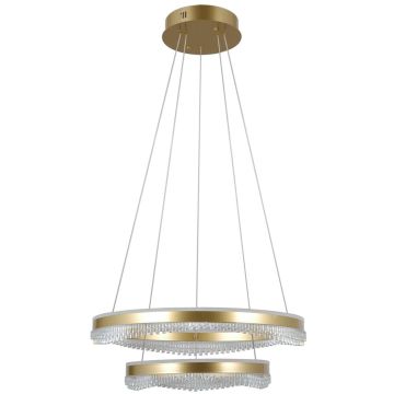 Italux Morte PND-34535-2L-GD Pendelleuchte 2x70W/LED 3000K/4000K/6000K 6200lm IP20