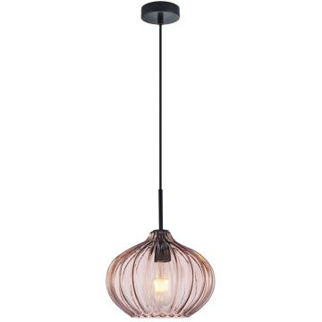 Italux Pansol PND-2940-1S-BK-CF Pendelleuchte 1x40W/E27 IP20