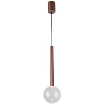Italux Alinos PND-24019-1A-COPP Suspension lumineuse 1x6W/LED 3000K 200lm IP20
