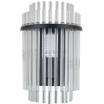 Italux Bonte WL-40929-1A-BK Wandleuchte 1x40W/E14 IP20
