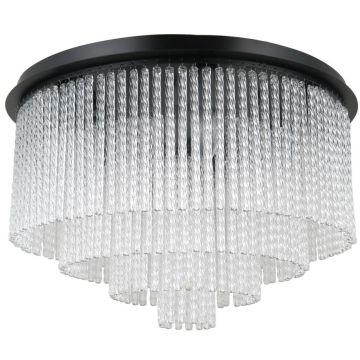 Italux Naute PLF-40931-9A-BK Deckenlampe 9x40W/E14 IP20
