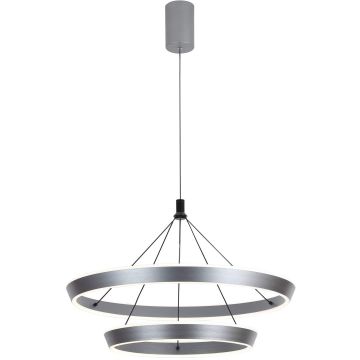 Italux Ottana PND-64739A-GR Pendelleuchte 1x60W/LED 3000K/4000K/6000K 7900lm IP20