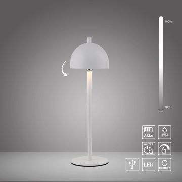 Paul Neuhaus BELLIS 19244-16 Lampe de table 1x2,5W/LED 3000k 210lm ip54