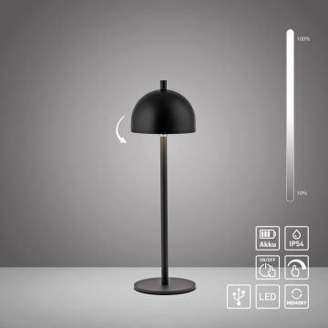 Paul Neuhaus BELLIS 19244-18 Lampe de table 1x2,5W/LED 3000k 189lm ip54
