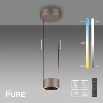Paul Neuhaus PURE CLIPSE 2471-97 Suspension lumineuse 2x5W/LED 2200-5000k 250lm ip20