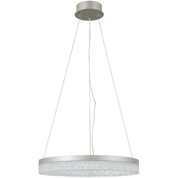 Italux Pantal PND-34533-M-SILV Suspension lumineuse 1x22W/LED 3000K/4000K/6000K IP20