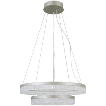 Italux Pantal PND-34533-2L-SILV Pendelleuchte 2x36W/LED 3000K/4000K/6000K IP20