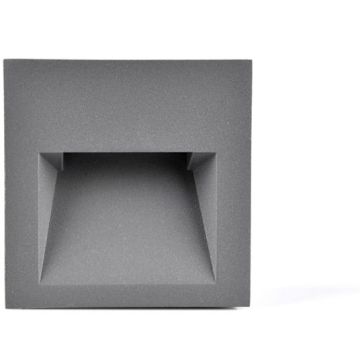Polux Q7 313737 Lampe d'escalier encastrée 3W/LED 4000K 45LM IP44