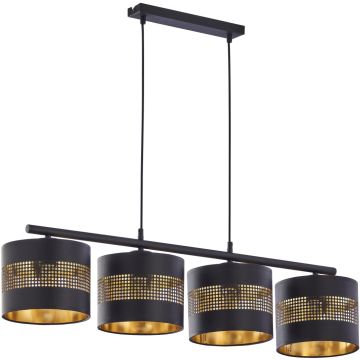 TK Lighting TAGO BLACK 3213 Suspension 4x15W/LED E27