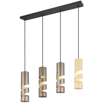 Trio STREAM 364000417 Suspension lumineuse 4x10w/gu10 ip20