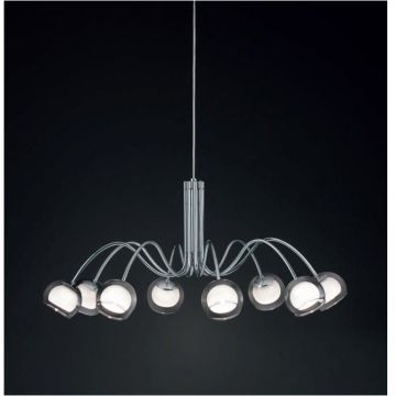 Eglo MALAGON 39149 Lustre 8x3,3W/LED 2720LM