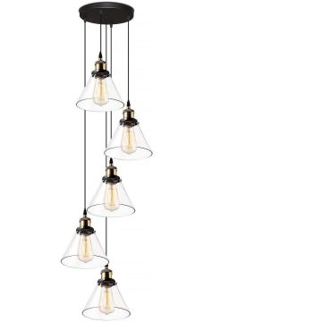 Altavola Design NEW YORK LOFT LA034/CO5 Pendelleuchte 5x40W/E27 IP20