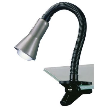 Trio FLEXO 5028010-47 Schreibtischlampe mit Clip 1x18w/e14 ip20
